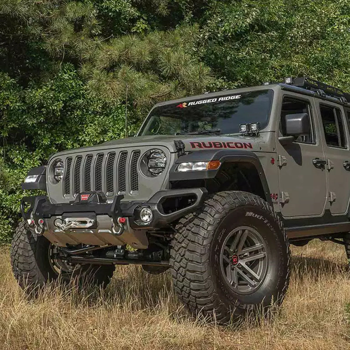 DEFENSA DELANTERA RUGGED RIDGE VENATOR PARA JEEP WRANGLER JL Y GLADIADOR JT