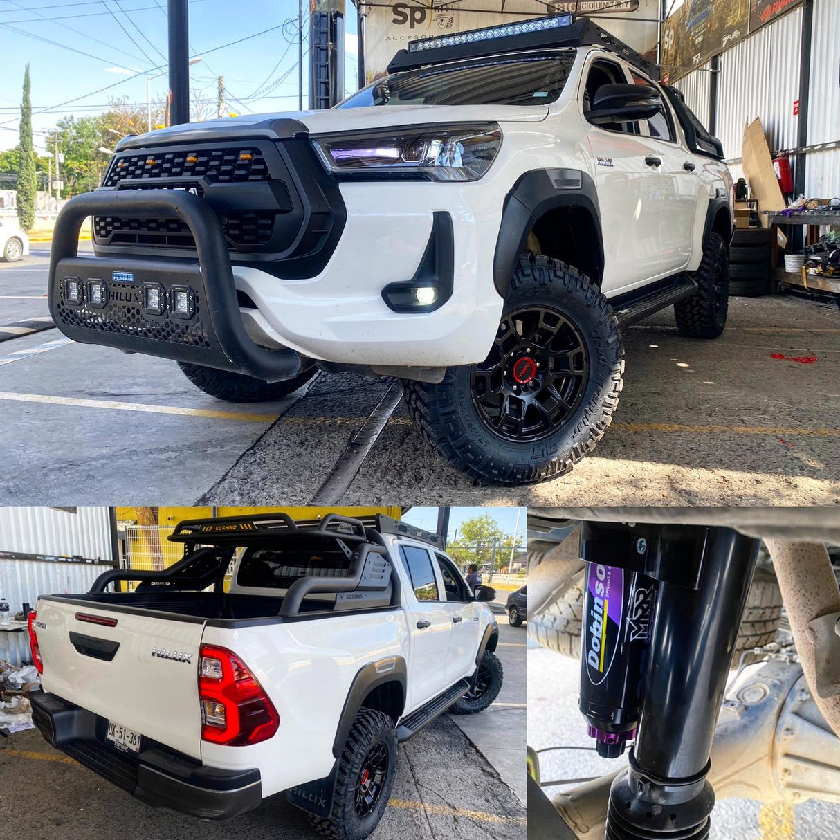 SUSPENSION DOBINSONS MRA LIFT KIT 3" PARA TOYOTA HILUX