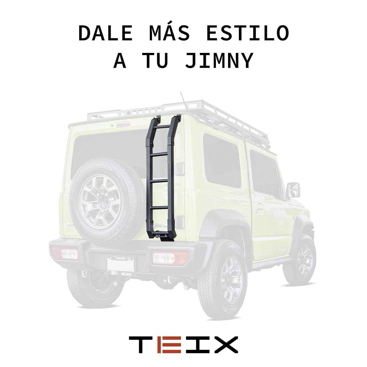 ESCALERA TRASERA RECTA TEIX OFF ROAD SUZUKI JIMNY 2019-2024