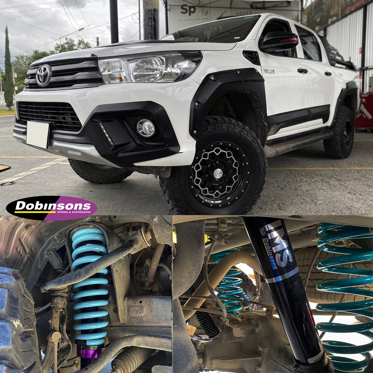 SUSPENSION DOBINSONS IMS LIFT KIT 3" PARA TOYOTA HILUX