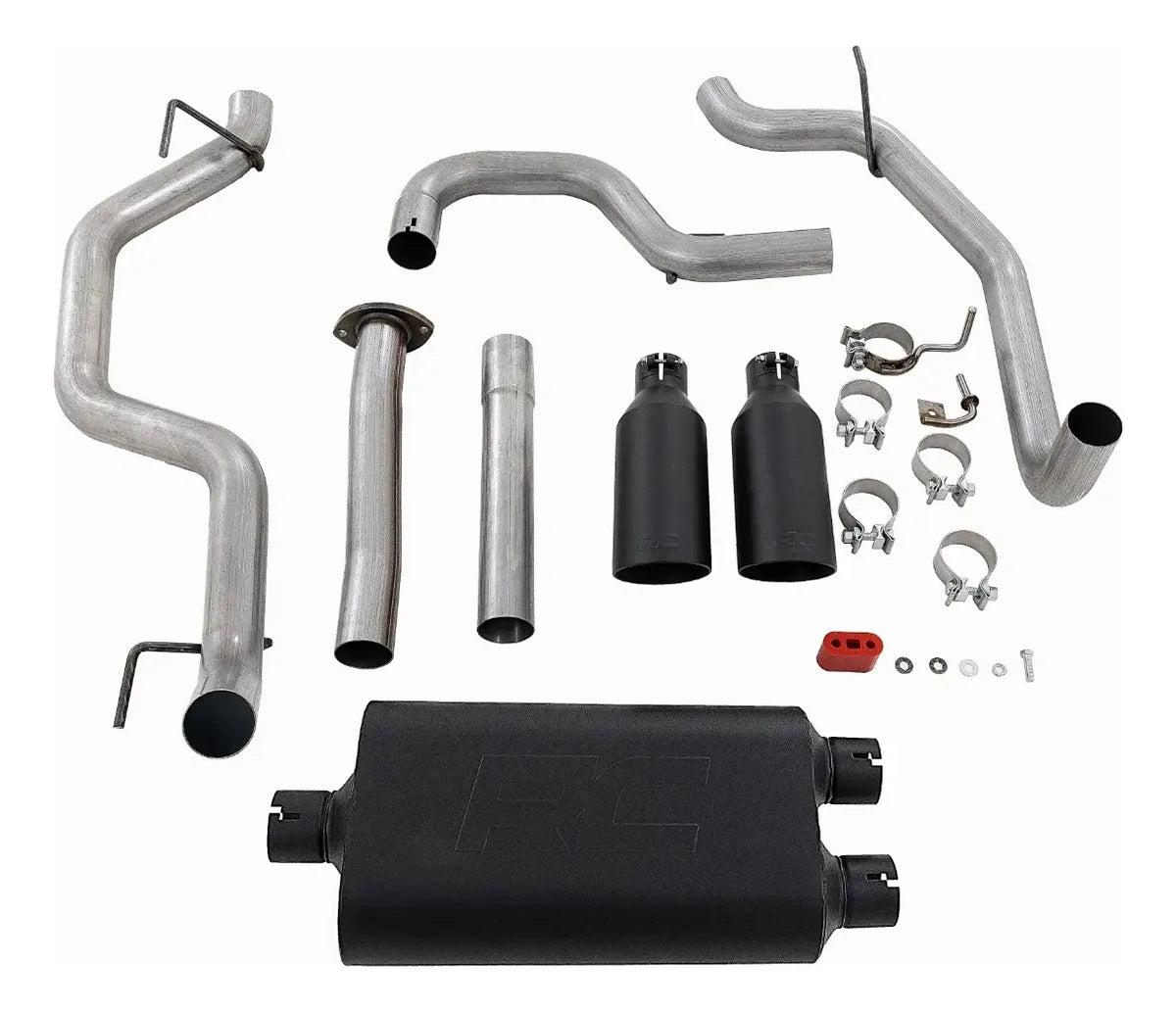 ESCAPE CAT-BACK ROUGH COUNTRY/ TOYOTA TACOMA 2016-2023 3.5L/ ACERO INOXIDABLE