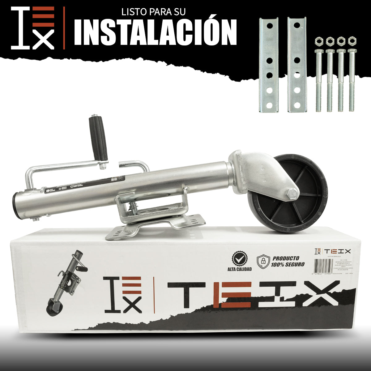 ENGANCHE DE BOLA CON RUEDA 1500 LIBRAS