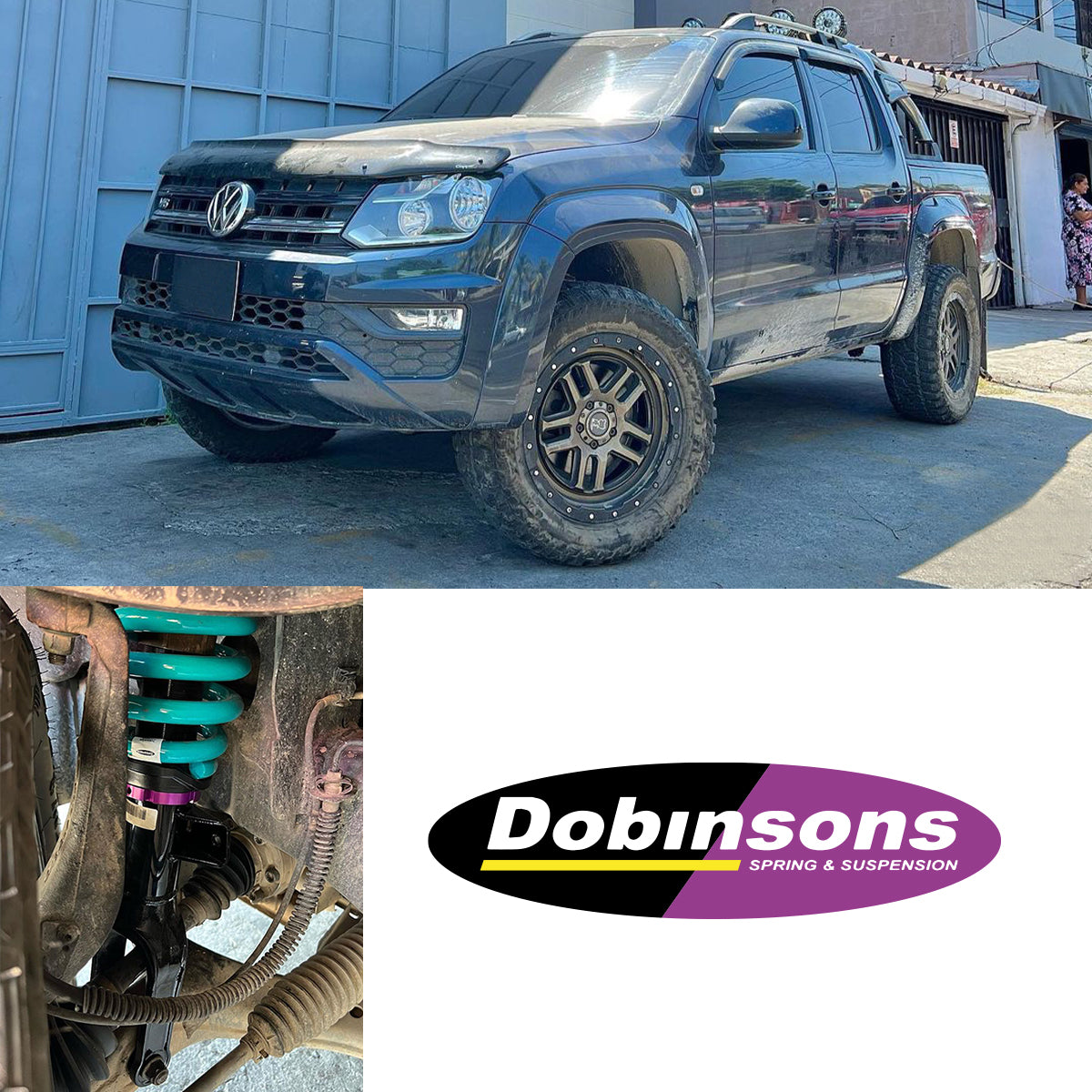 SUSPENSION DOBINSONS IMS LIFT KIT 2" PARA VOLKSWAGEN AMAROK V6 TURBO