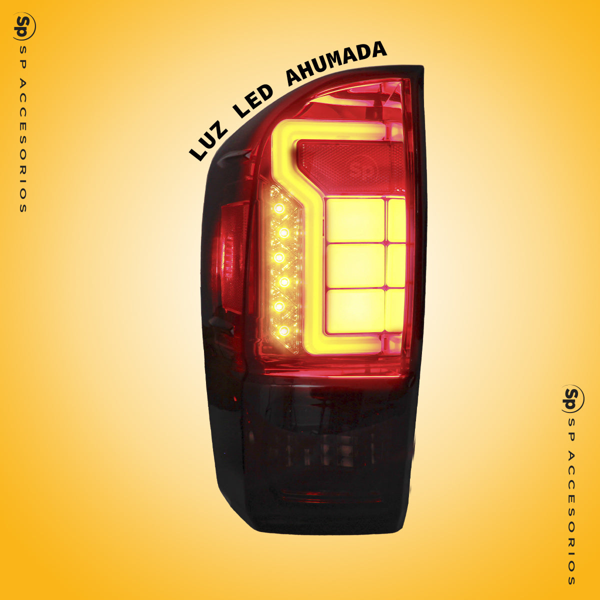 JUEGO DE CALAVERAS AHUMADAS TOYOTA TACOMA 2016-2023