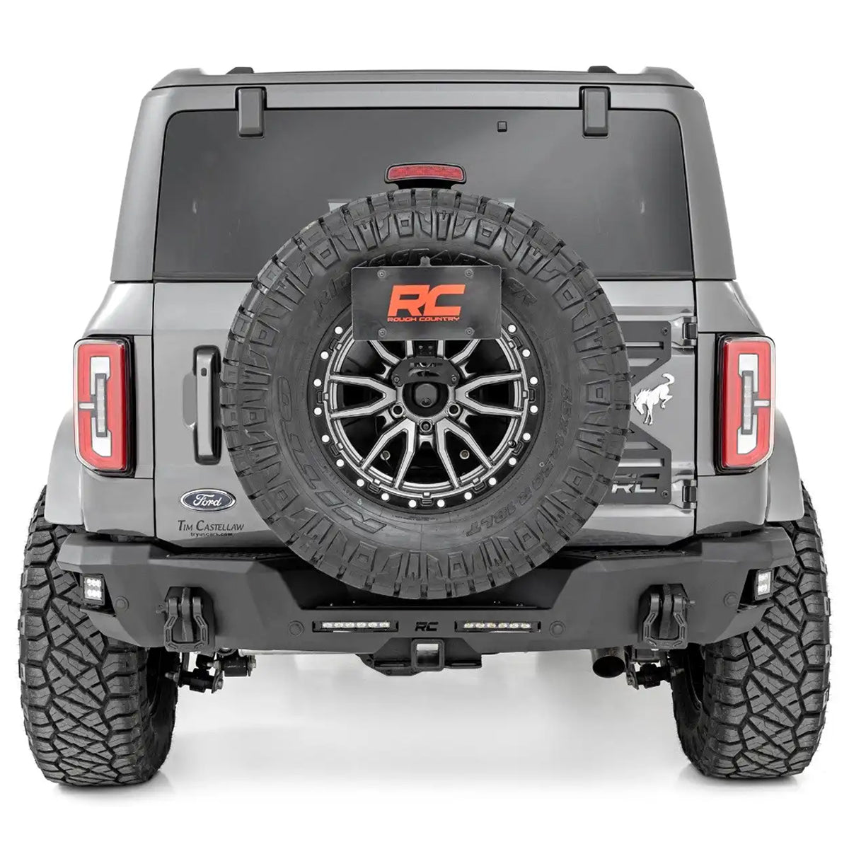 DEFENSA TRASERA ROUGH COUNTRY PARA FORD BRONCO 2021 - 2024