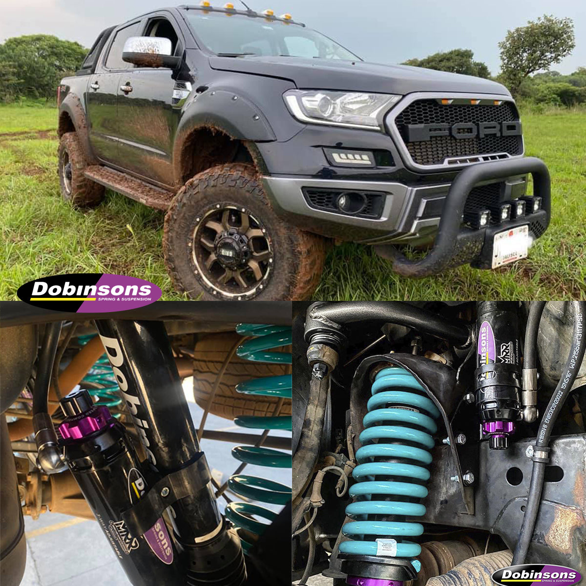 SUSPENSION DOBINSONS MRA LIFT KIT 3" PARA FORD RANGER 2020 - 2022
