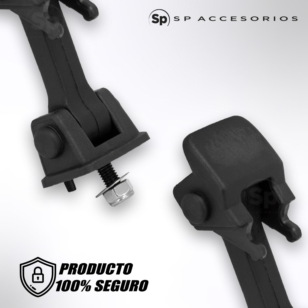 SEGUROS DE COFRE NYLON PARA JEEP WRANGLER JK 2007 - 2017 DIRECTOS