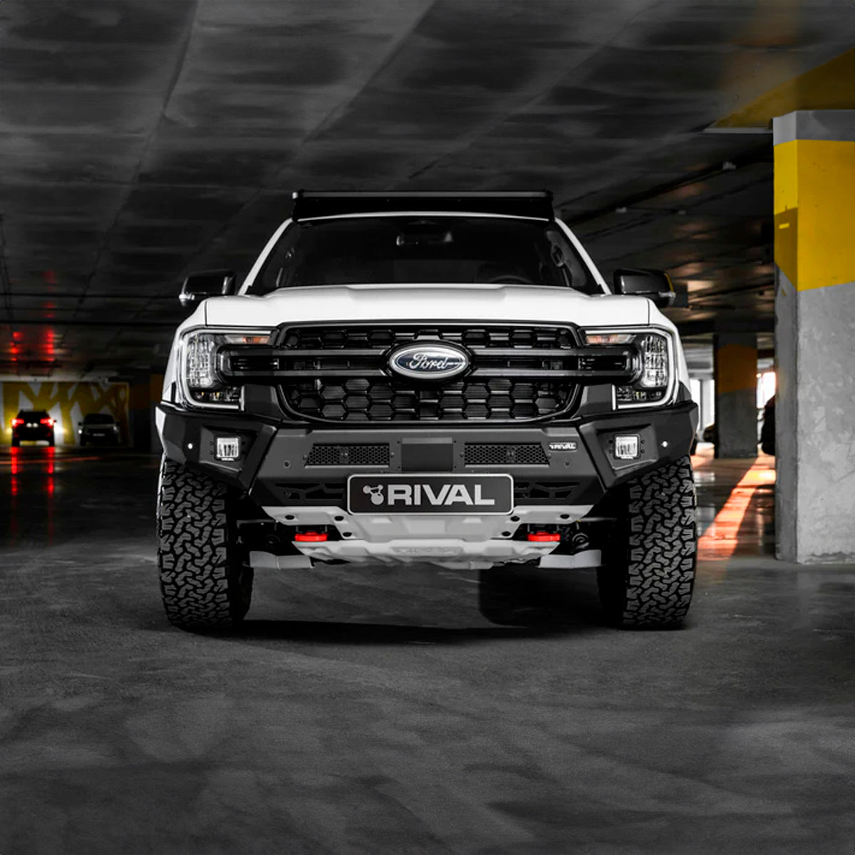DEFENSA DELANTERA DE ALUMINIO RIVAL FORD RANGER 2023+ NEXT GEN