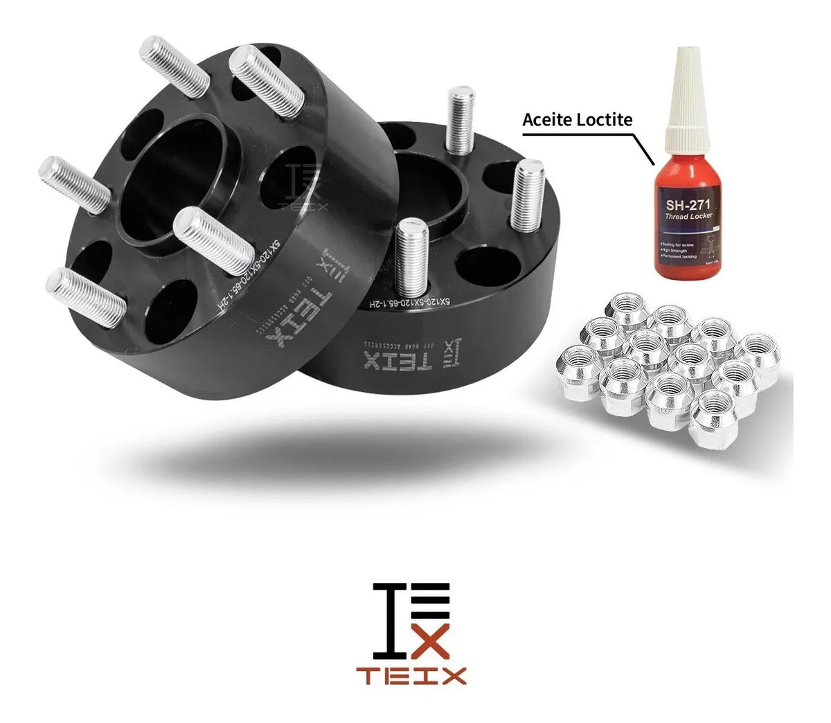 Kit Espaciadores Volkswag Amarok 5/120 10/2022 2 Pulg Llanta