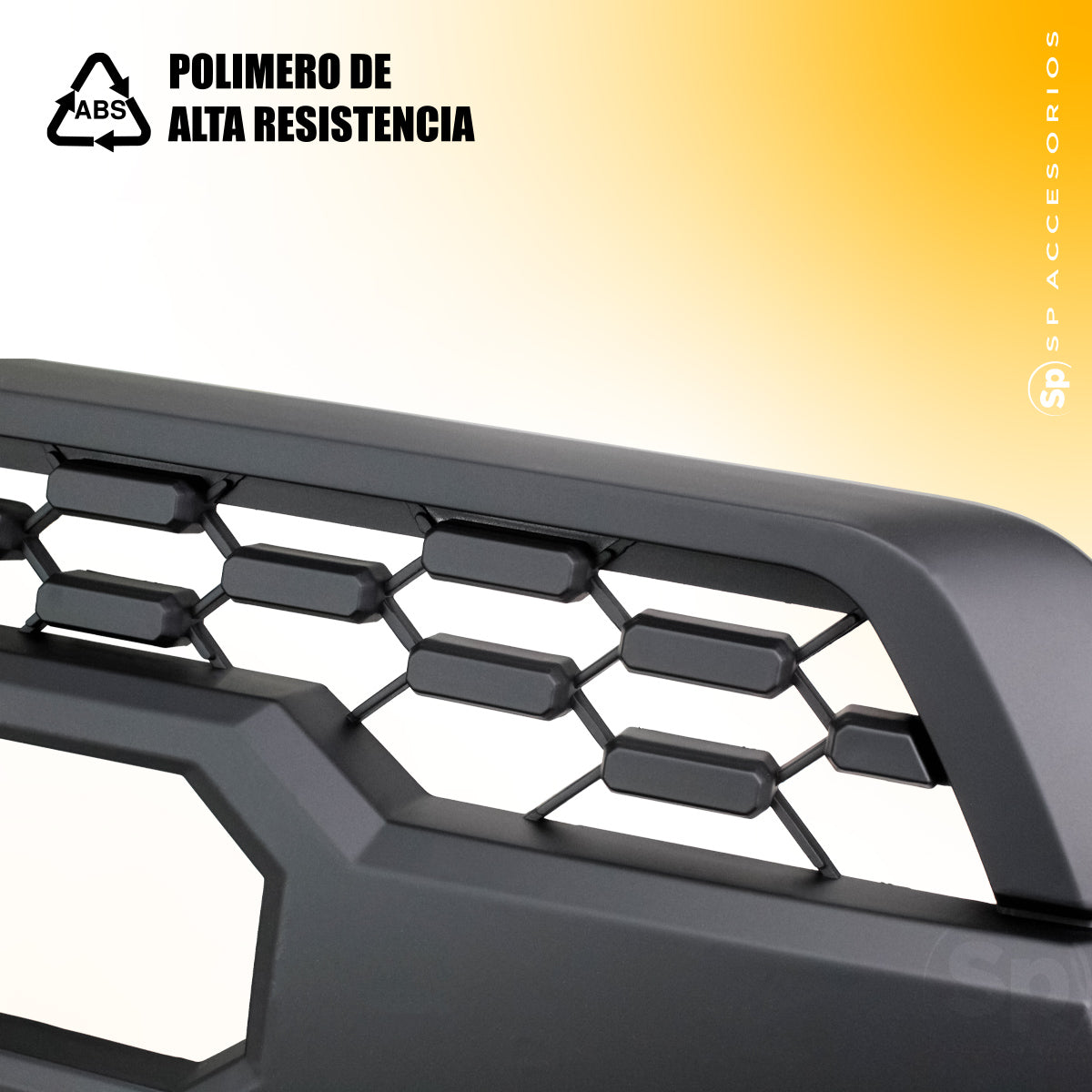 PARRILLA TRD PARA TOYOTA TACOMA 2016-2023 CON LED AMBAR