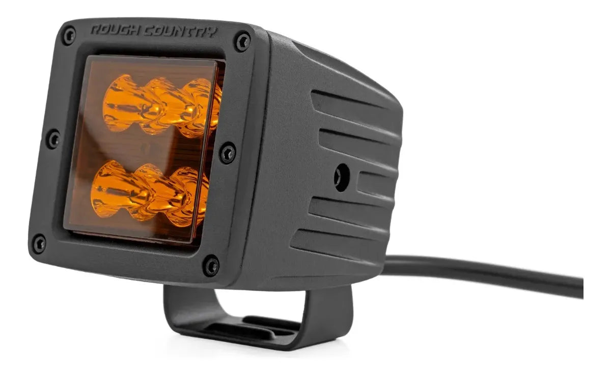Par De Faros Modulo Led Ámbar Para Vehiuclos 4x4 Rough