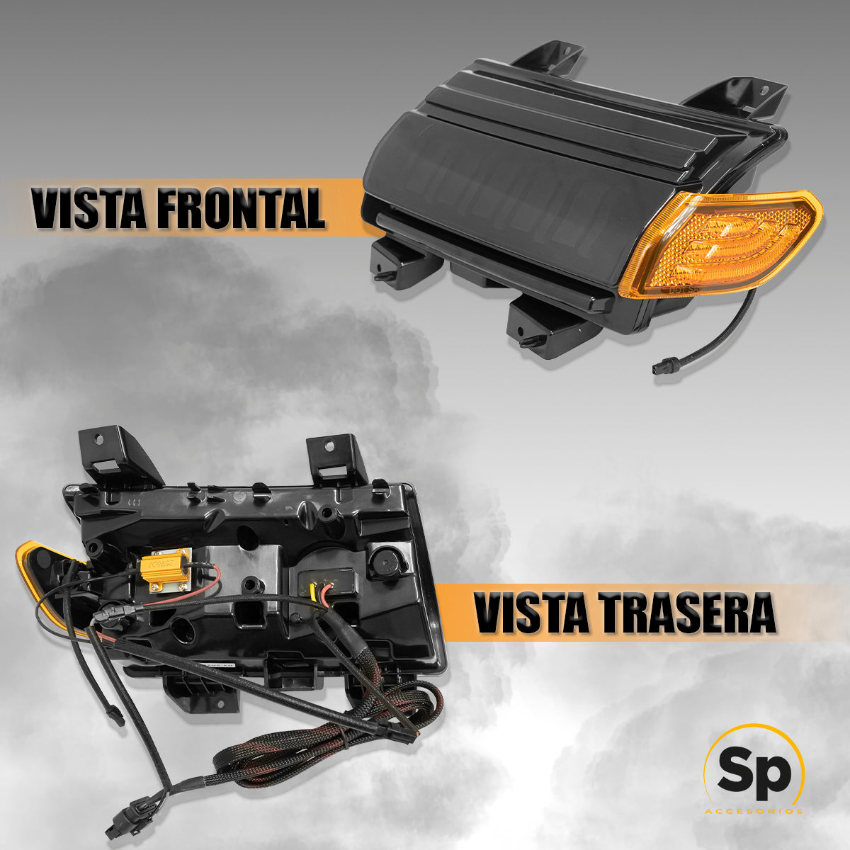 DIRECCIONALES DRL LED PARA JEEP WRANGLER JL Y GLADIADOR JT