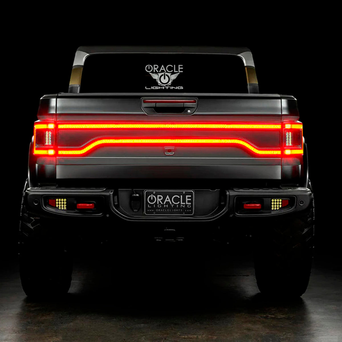 LUZ LED TAPA TRASERA RACETRACK ORACLE PARA JEEP GLADIADOR 2020 - 2023