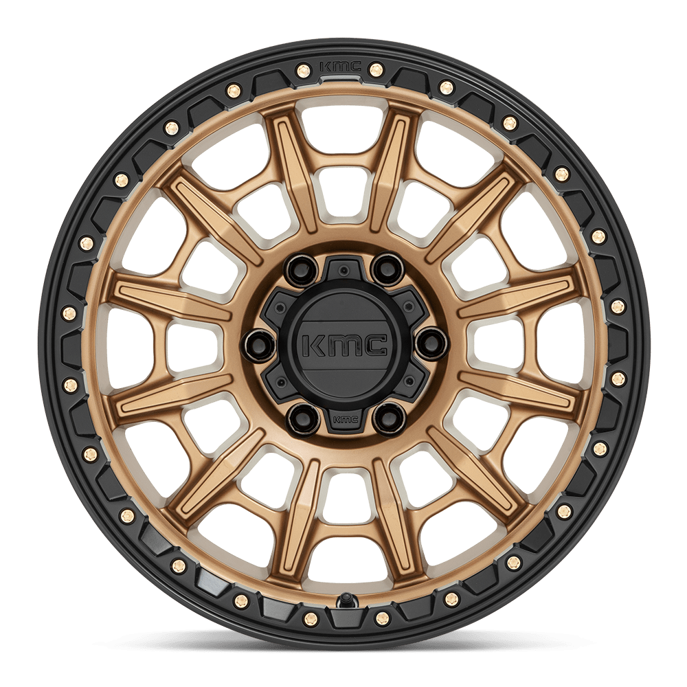 RINES KMC 17X9 6X139.7 CB106.1 ET0 KM547 CARNAGE MATTE BRONZE W/ BLACK LIP
