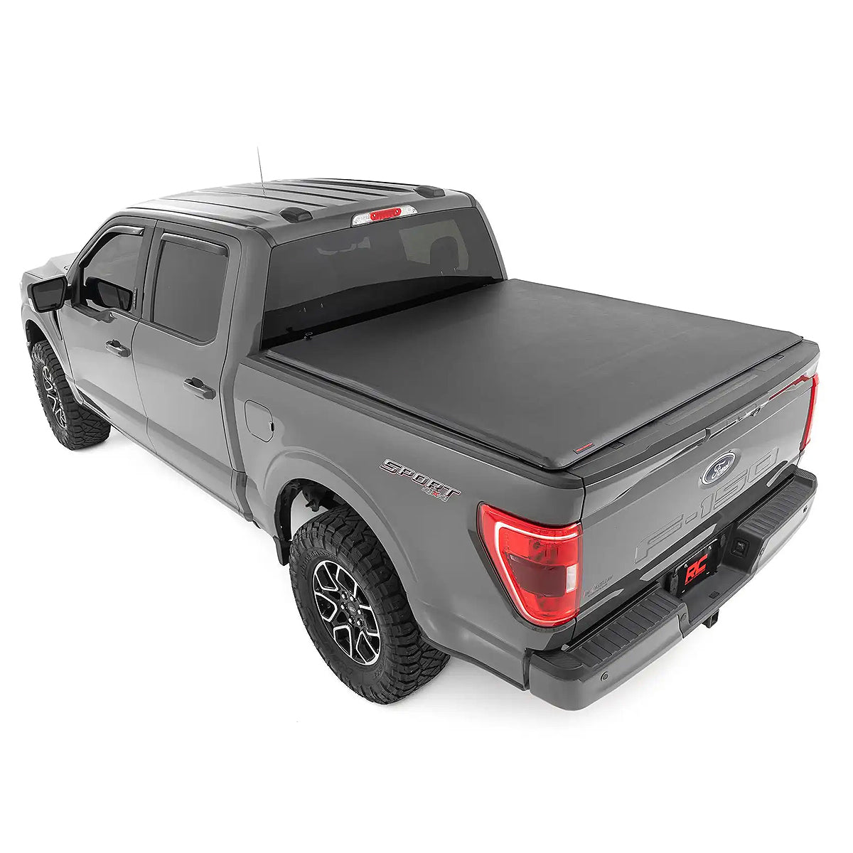 TAPA DE BATEA ENROLLABLE ROUGH COUNTRY PARA FORD F-150 2015 - 2024