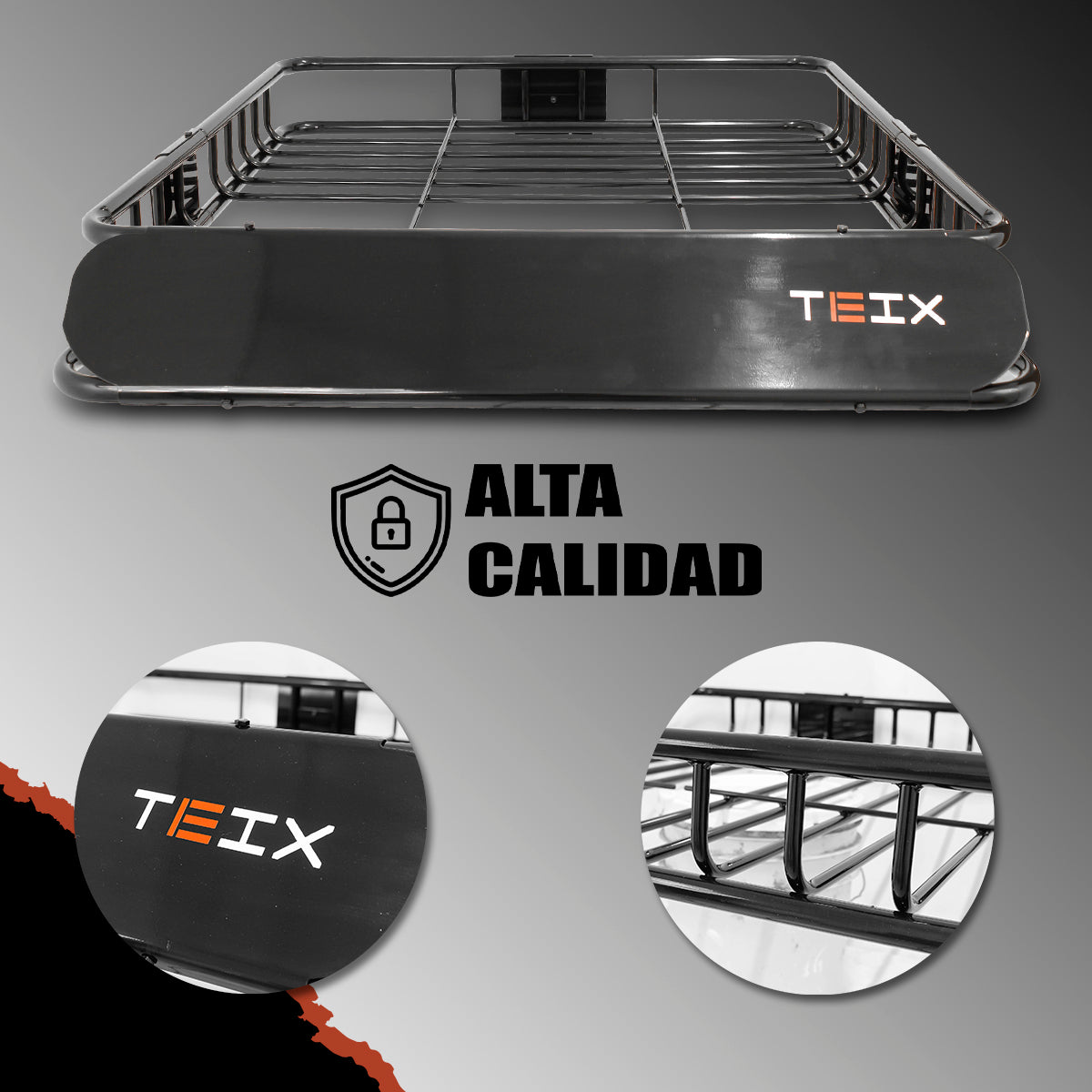 CANASTILLA PORTAEQUIPAJE TEIX 110 CM