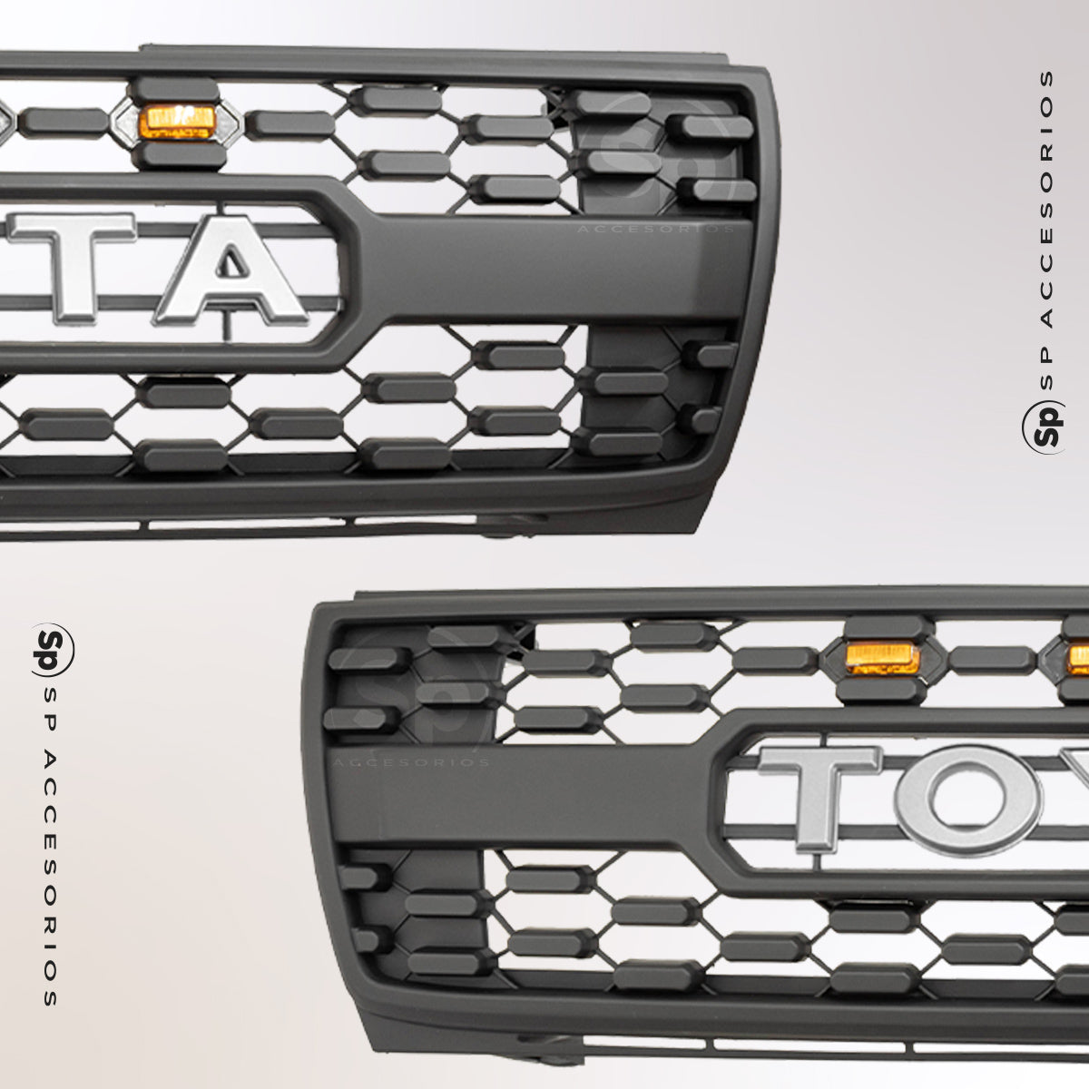 PARRILLA LED AMBAR PARA TOYOTA TACOMA 1997 - 2000