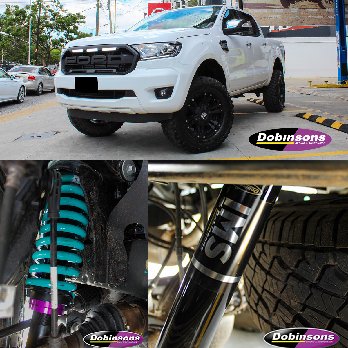 SUSPENSION DOBINSONS IMS LIFT KIT 3" PARA FORD RANGER 2020 - 2022