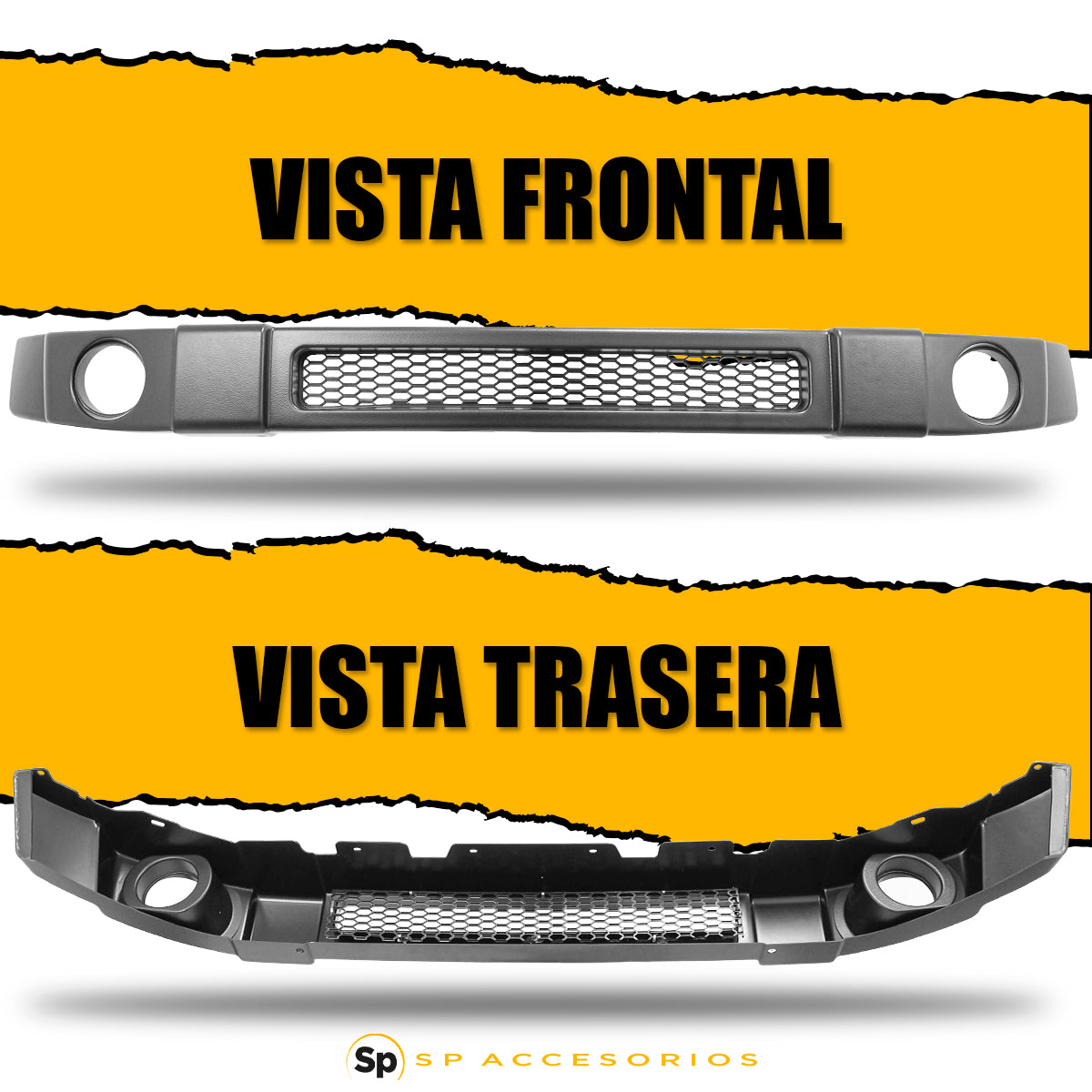 DEFENSA DELANTERA CONVERSIÓN TIPO RANGE ROVER PARA SUZUKI JIMNY 2020 - 2024