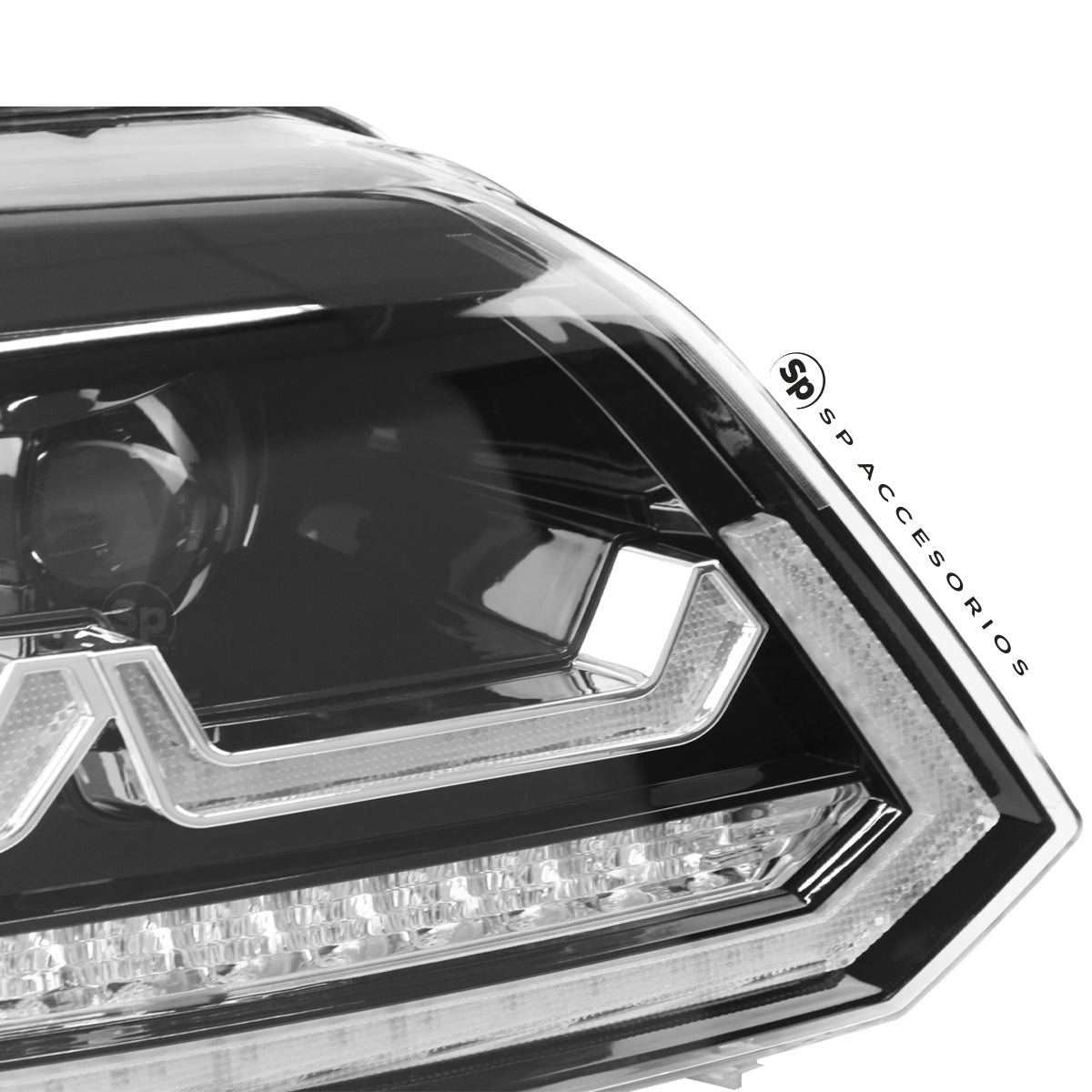 PAR DE FAROS DELANTEROS PARA VOLKSWAGEN AMAROK 2012 - 2021