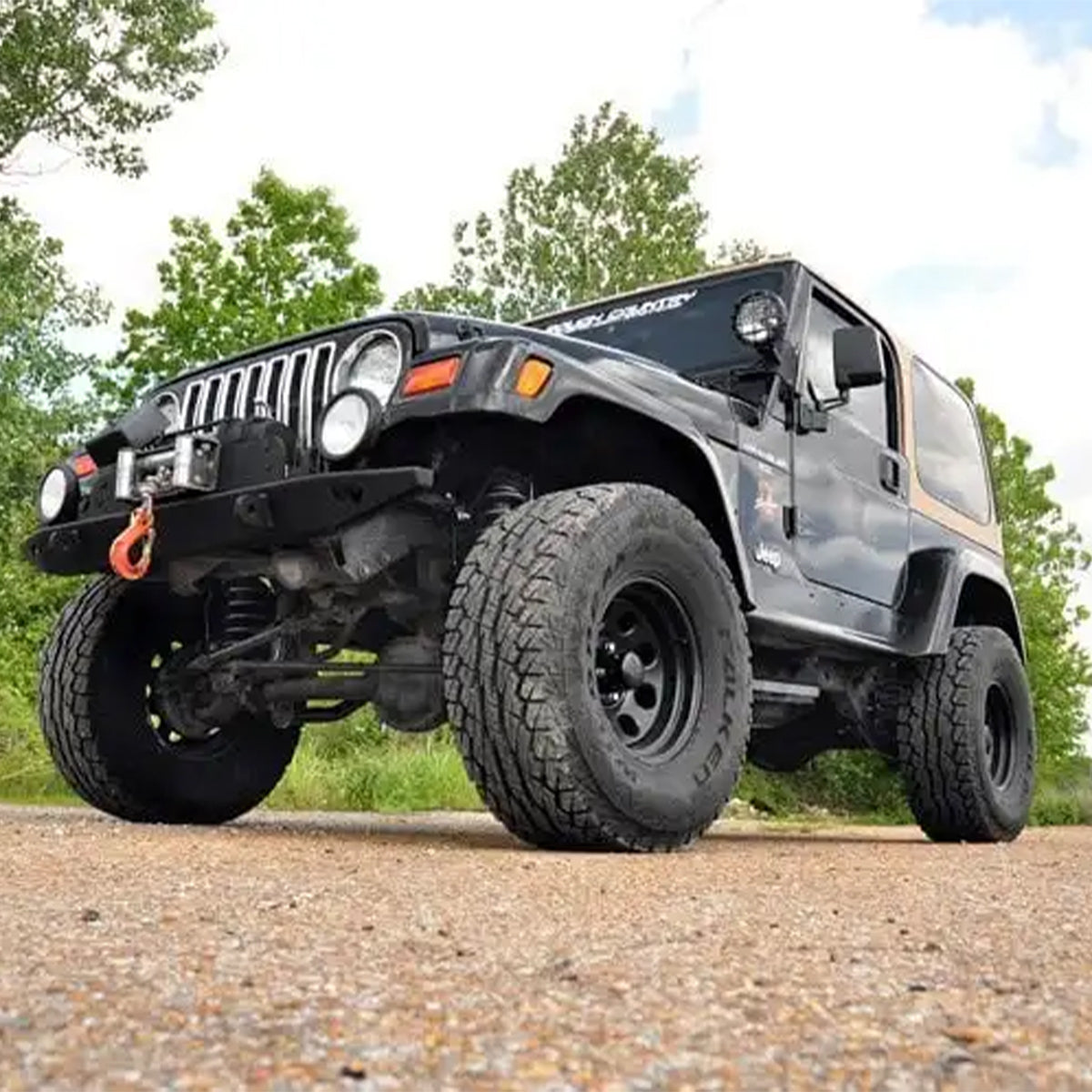 KIT DE ELEVACIÓN DE 4 PULGADAS PARA JEEP WRANGLER TJ 4WD 2003 - 2006