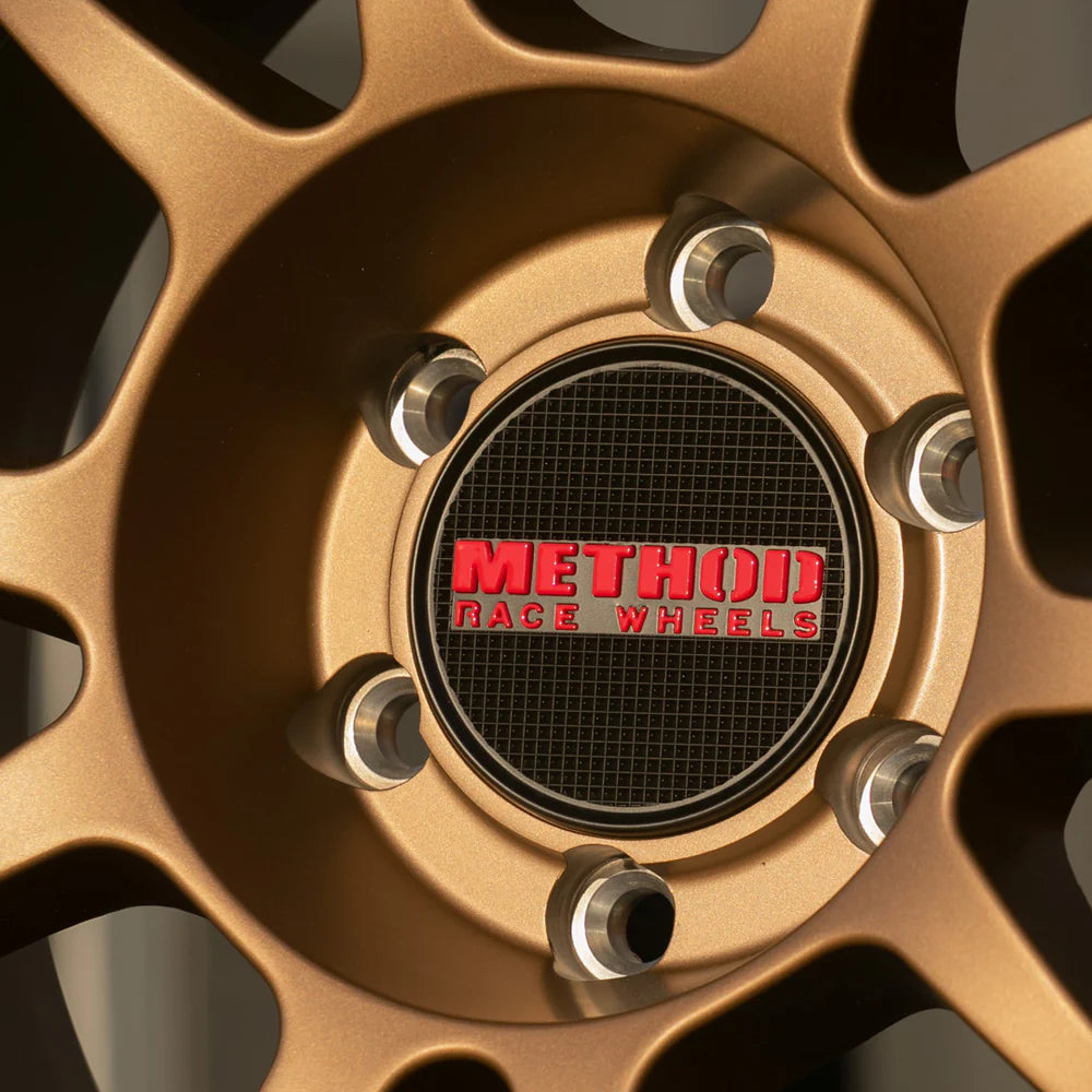 TAPA DE RIN METHOD LOGO EN ROJO