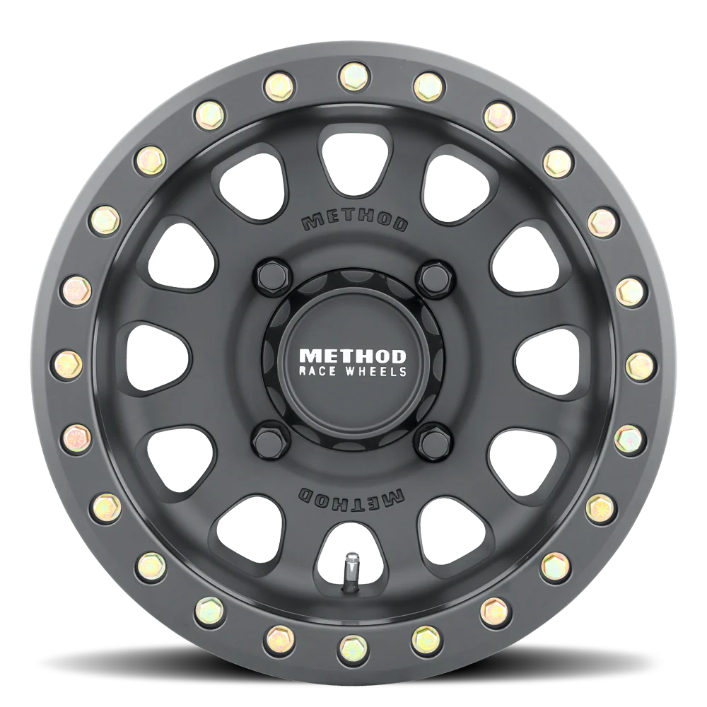 RINES METHOD 15X7 4X136 CB106 MR401 UTV BEADLOCK MATTE BLACK