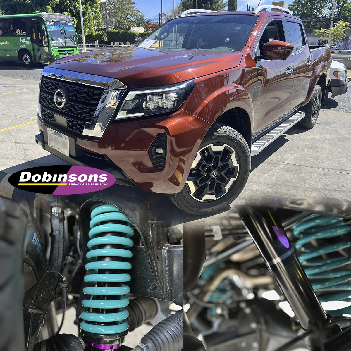 SUSPENSION DOBINSONS IMS LIFT KIT 2" PARA NISSAN NP300 FRONTIER DIESEL