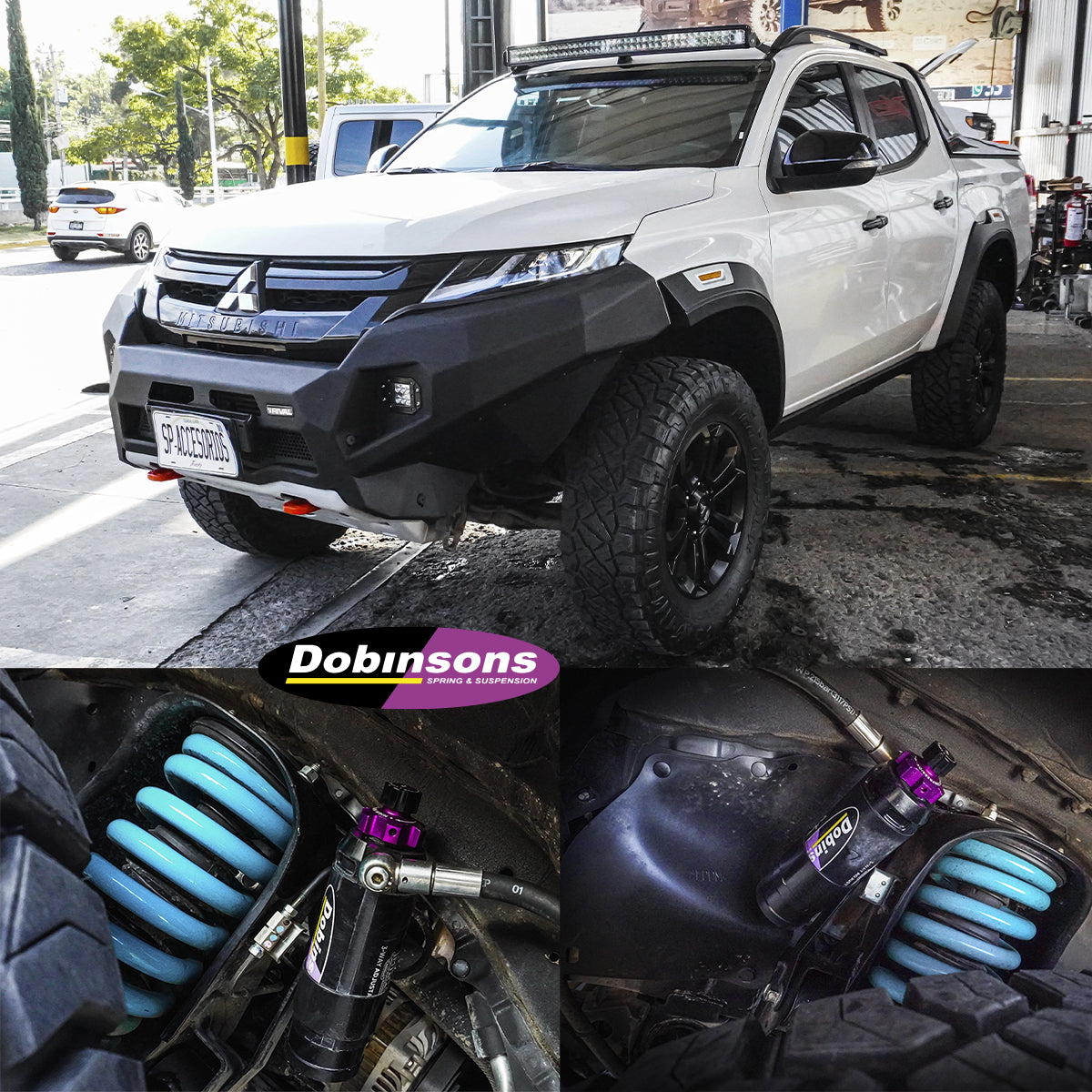 SUSPENSION DOBINSONS MRA LIFT KIT 2" PARA MITSUBISHI L200