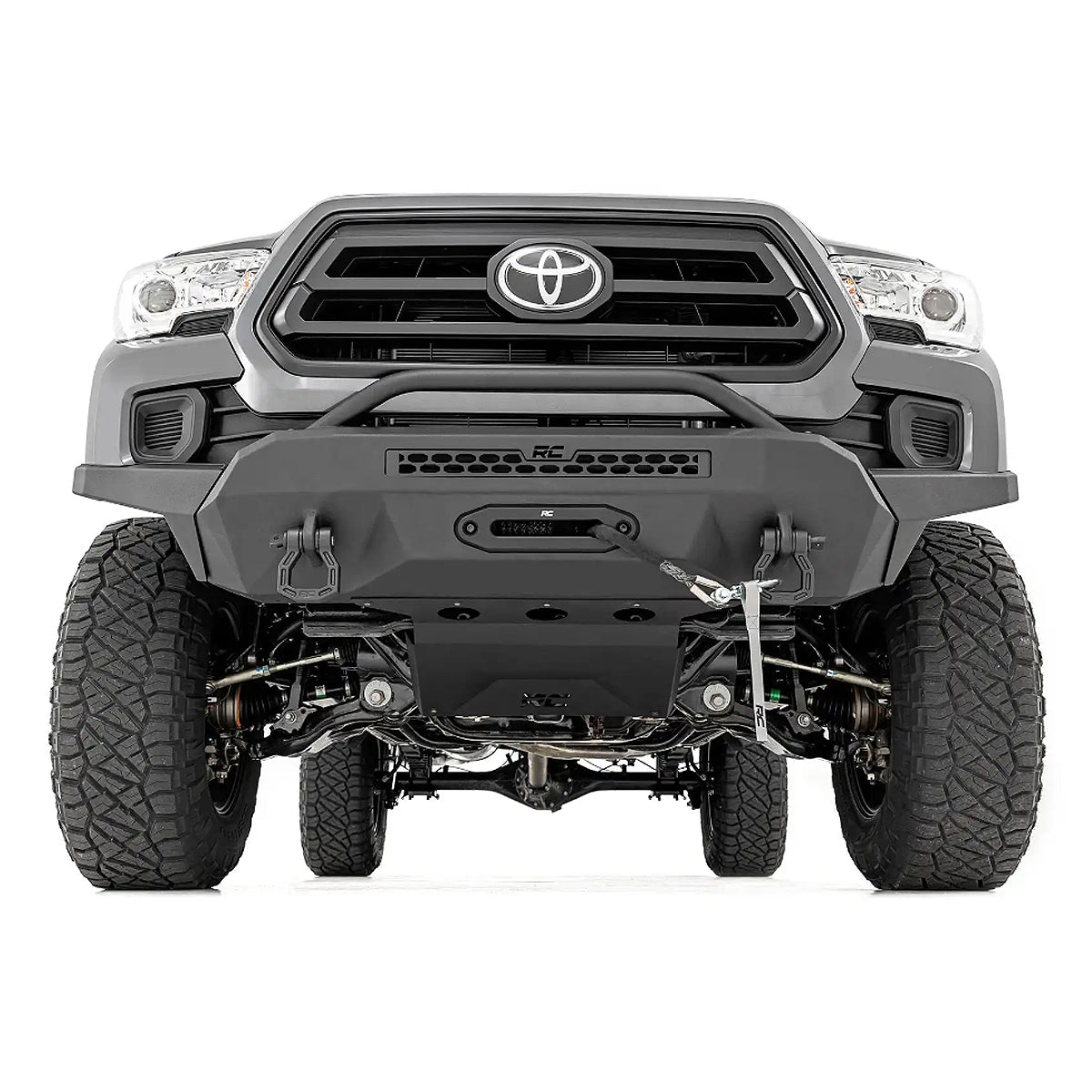 DEFENSA DELANTERA BUMPER ROUGH COUNTRY PARA TOYOTA TACOMA 2016 - 2023