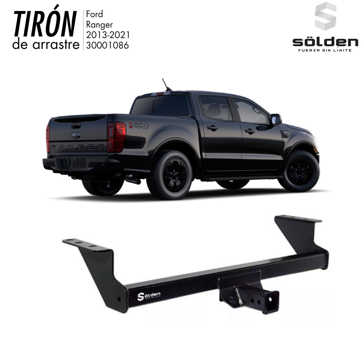 TIRON DE ARRASTRE PARA FORD RANGER 2013 A 2021