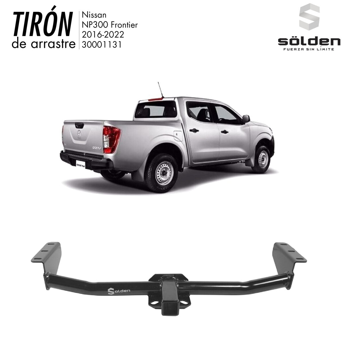 TIRON DE ARRASTRE NISSAN NP300 FRONTIER SÖLDEN 2016 A 2022