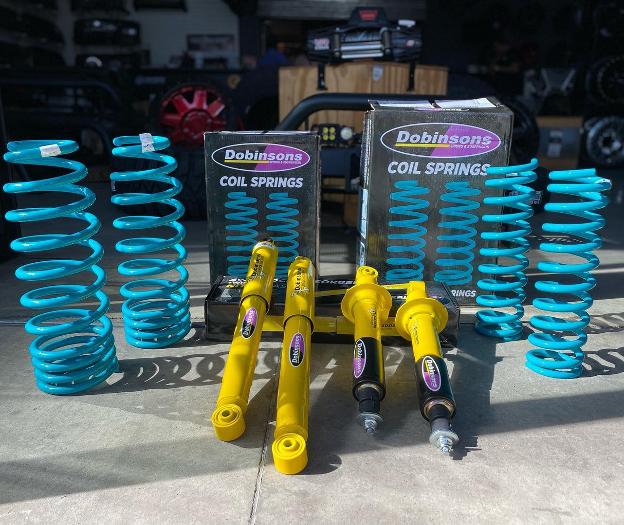 SUSPENSION DOBINSONS TWIN TUBE LIFT KIT 2" PARA MITSUBISHI L200