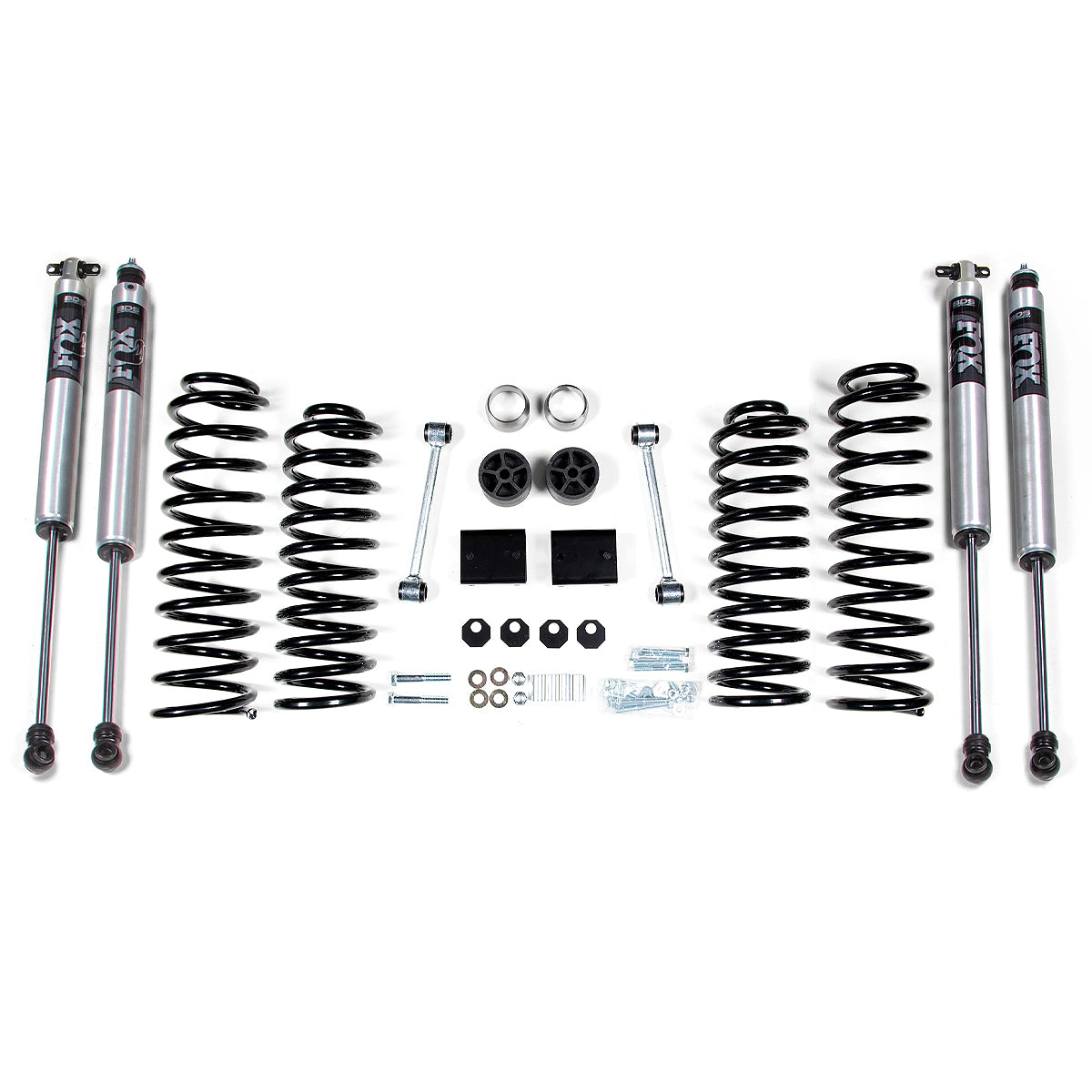 SUSPENSIÓN BDS LIFT KIT 2" COIL SPRING FOX 2.0 PARA JEEP WRANGLER JK 4 PUERTAS