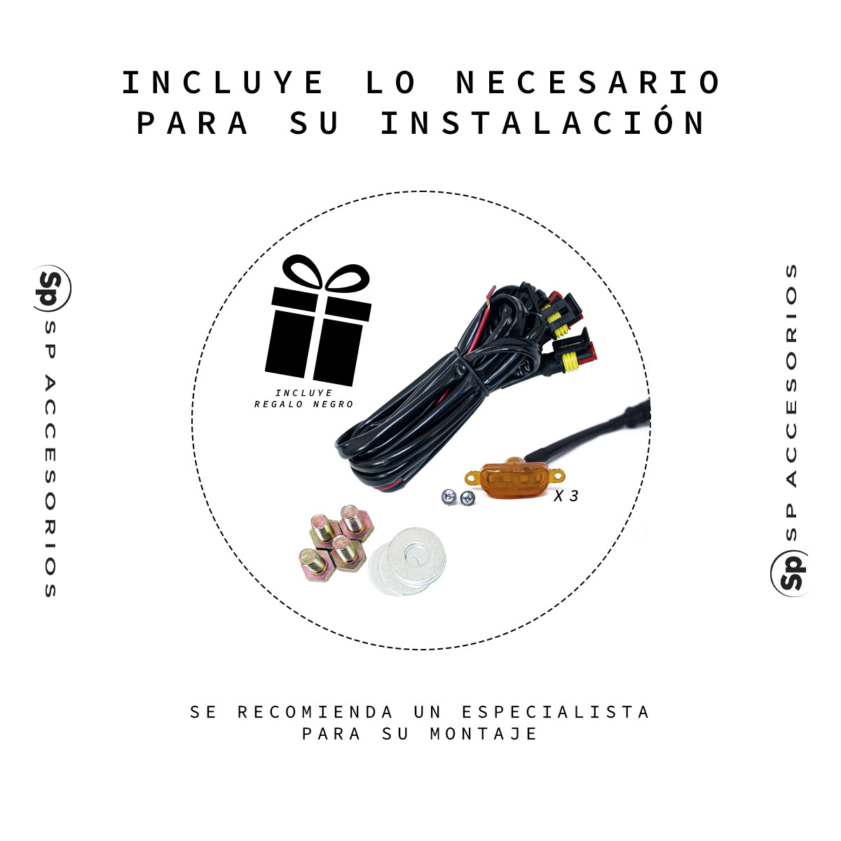 PARRILLA TIPO RAPTOR CON LEDS AMBAR PARA FORD F-150 LOBO 2015 - 2017