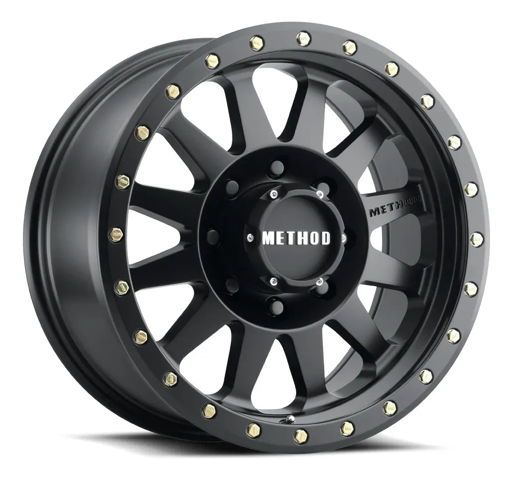 RINES METHOD 15X8 5X5.5 MR304 DOUBLE STANDARD MATTE BLACK
