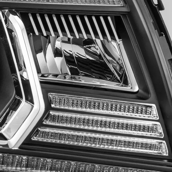 Faros Tacoma 2005-2011 Alpharex Negro Con Led Drl