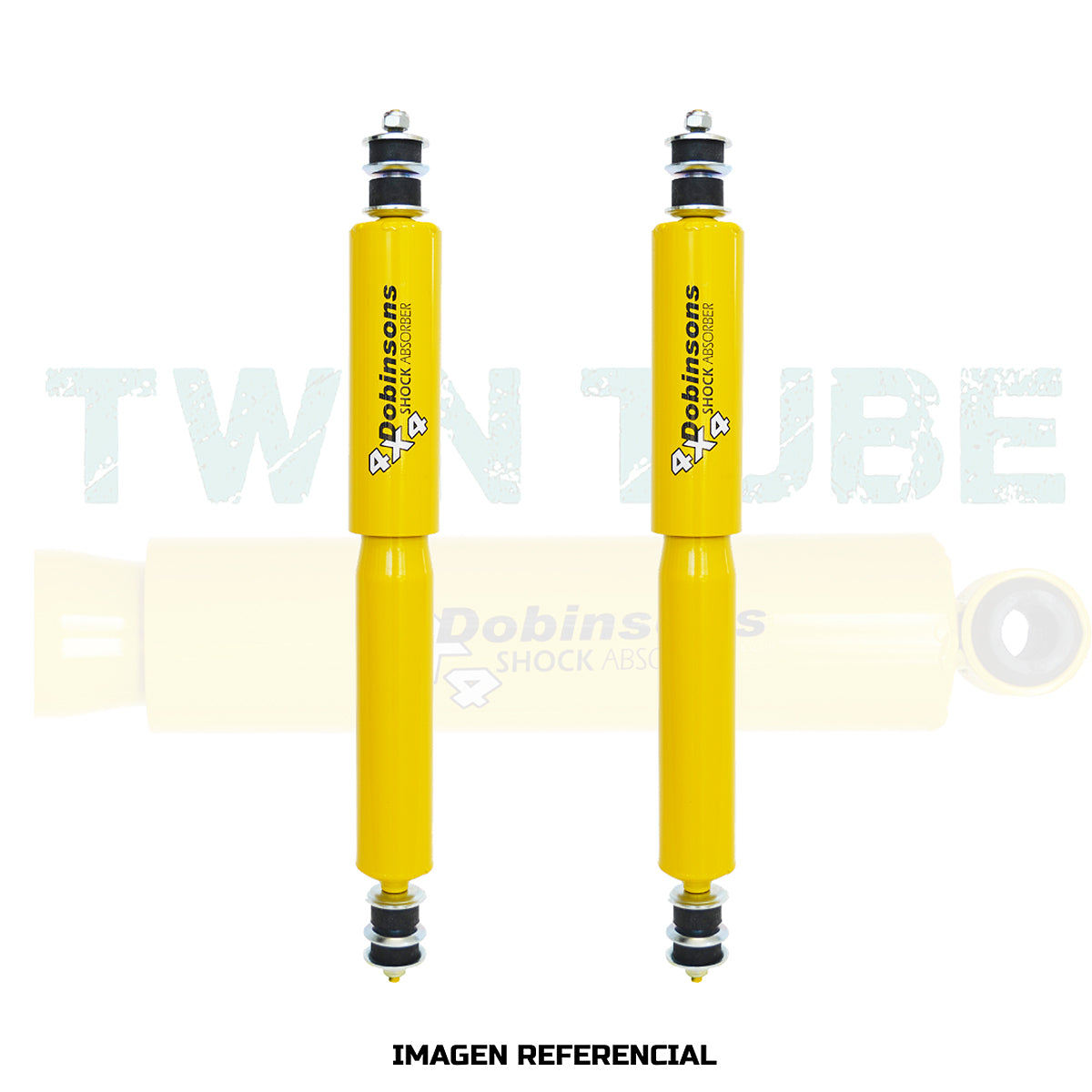 PAR AMORTIGUADORES DOBINSONS TRASEROS PARA NISSAN NP300 FRONTIER 2014-2024