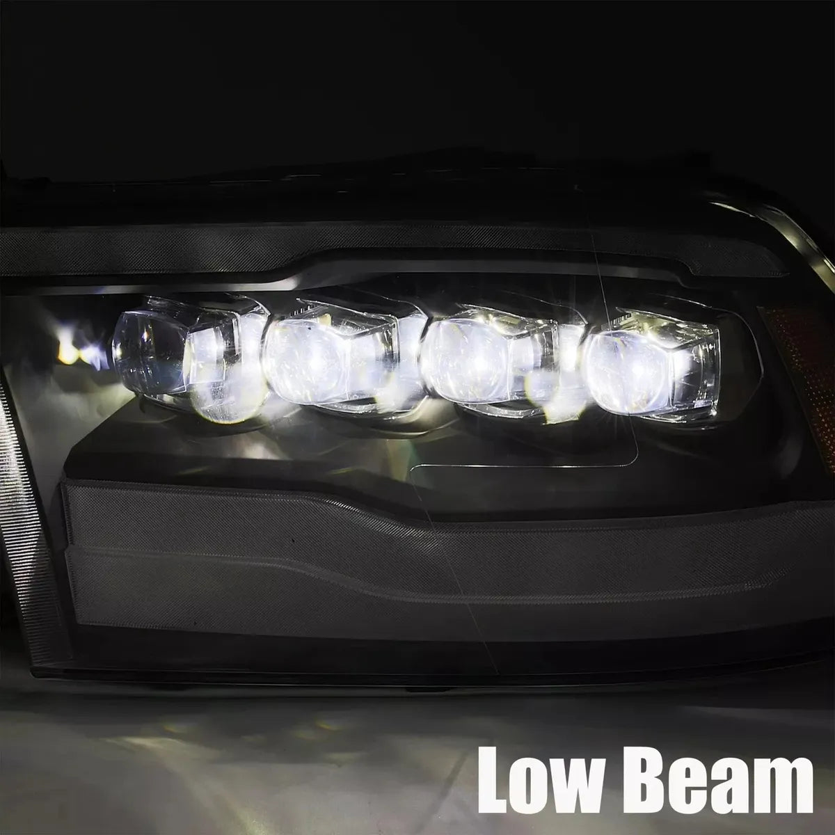 Par De Faros Principales Halógeno Alpharex Dodge Ram 2009-18
