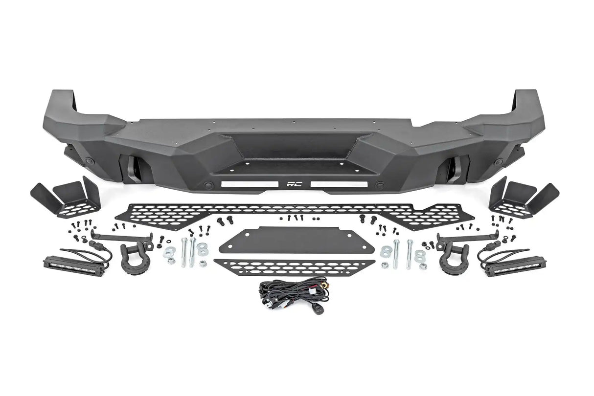 DEFENSA TRASERA ROUGH COUNTRY PARA FORD BRONCO 2021 - 2024