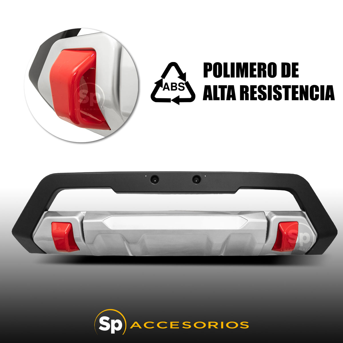 BUMPER BURRERA DEFENSA DELANTERA PARA NISSAN NP300 FRONTIER 2021 - 2023+