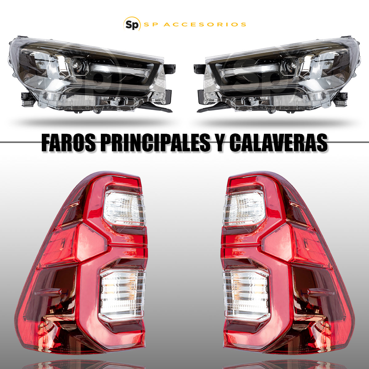 KIT CONVERSIÓN PARA TOYOTA HILUX REVO 2015 - 2020 A HILUX SR 2022 LINEA NUEVA