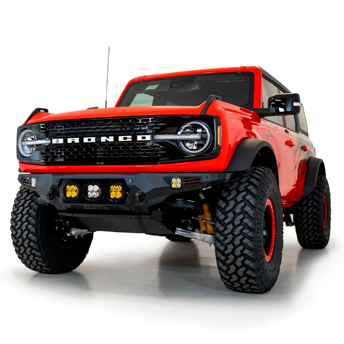 DEFENSA DELANTERA BOMBER PARA FORD BRONCO 2021 - 2024