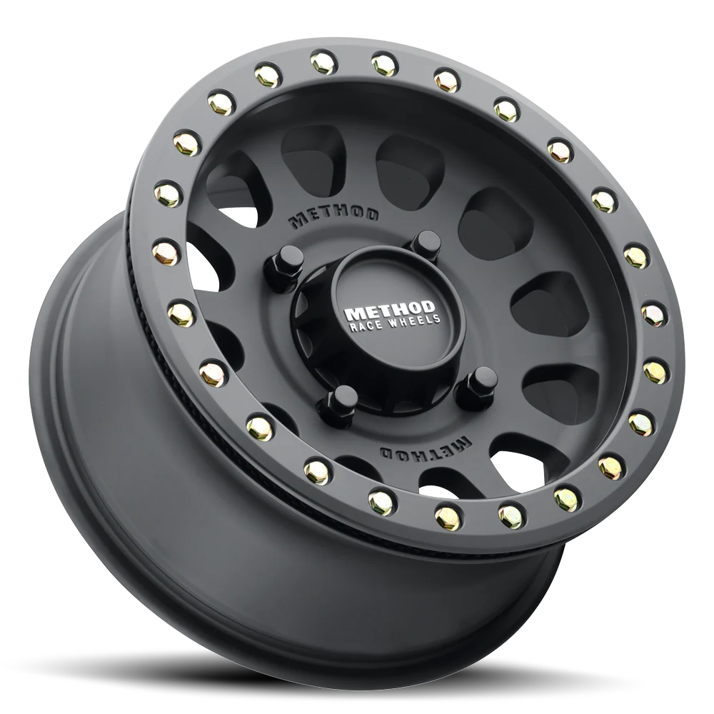 RINES METHOD 15X7 4X136 CB106 MR401 UTV BEADLOCK MATTE BLACK