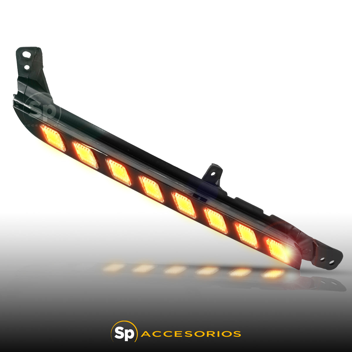 PESTAÑA LED DE FARO PRINCIPAL AUXILIAR PARA TOYOTA HILUX 2021 - 2023