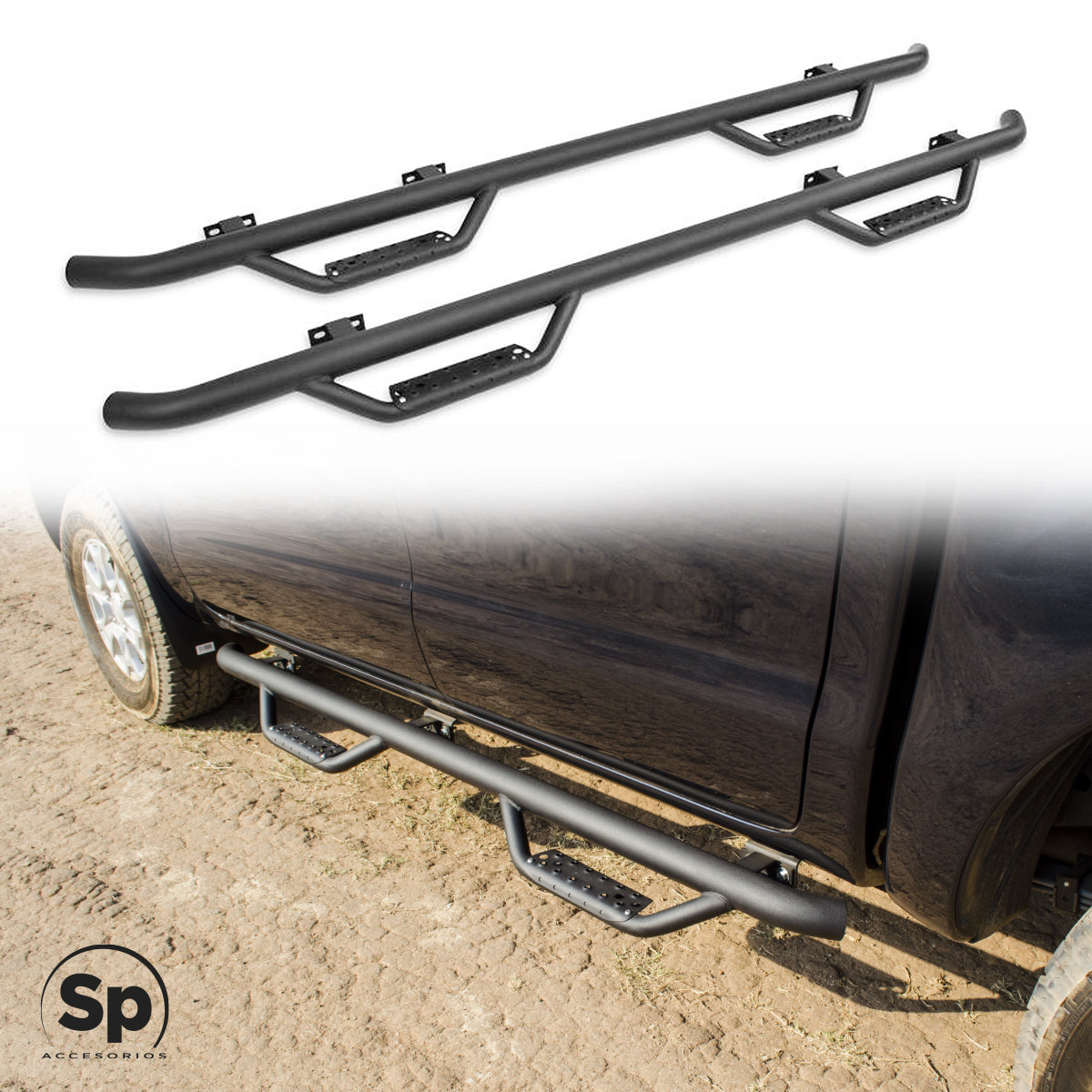 ESTRIBOS DOMINATOR D2 PARA MITSUBISHI L200 2016 - 2023