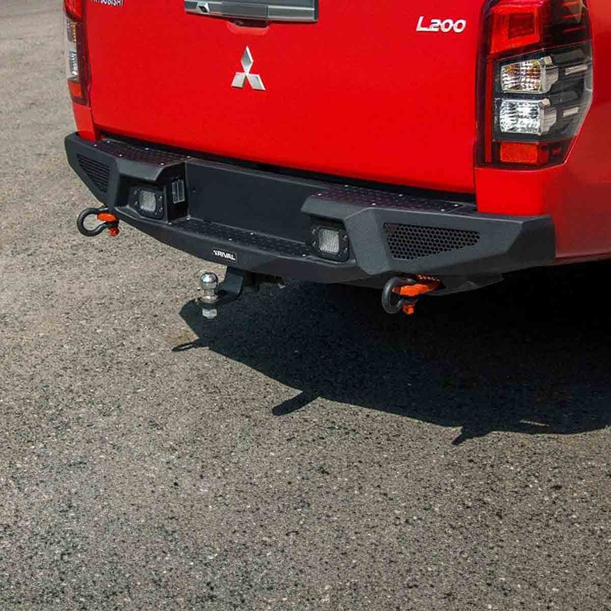 PARACHOQUES TRASERO DE ALUMINIO RIVAL PARA MITSUBISHI L200 2019+