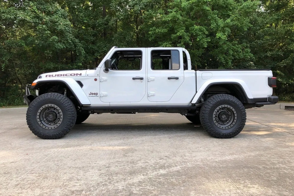 Rines Black Rhino Abrams 17x9.5 5/127 Jeep Jk Gladiator Gris