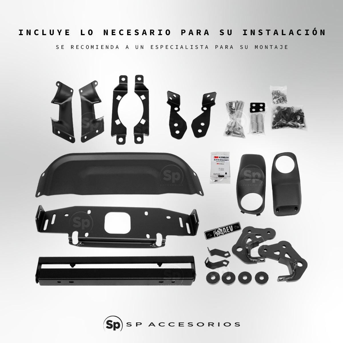 DEFENSA DELANTERA PARA JEEP WRANGLER JL 2018 - 2024