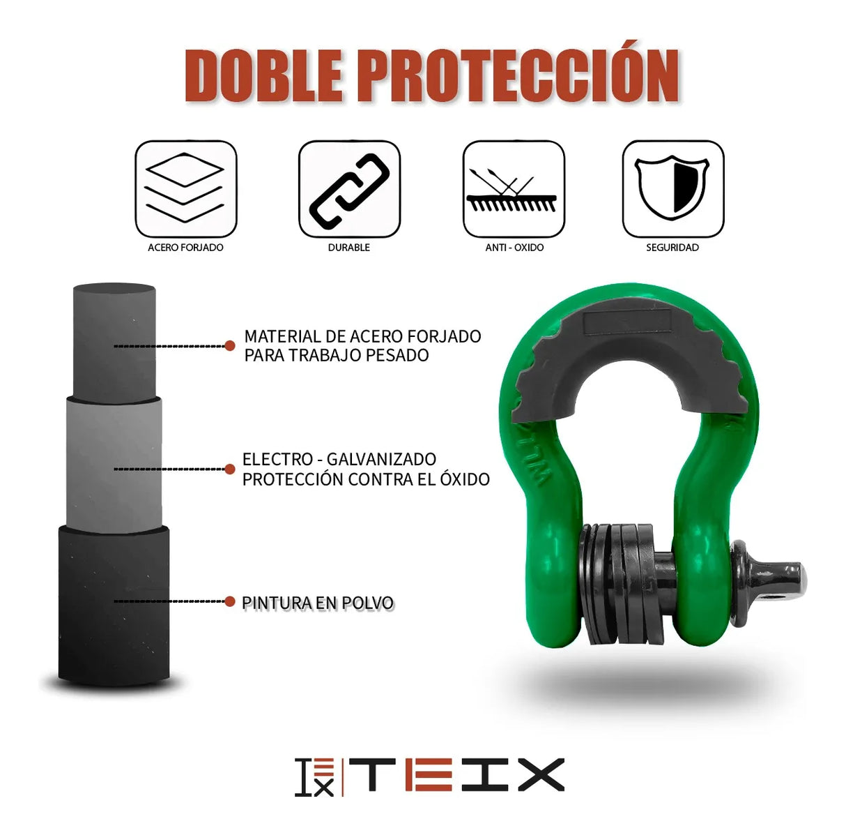 GRILETES DE UNION UNIVERSAL